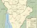 Kaart Burundi