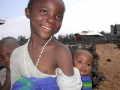 Meisje in Burundi