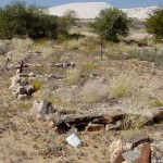 Namibie foto graven