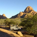Namibie kampplaats