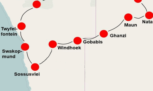 De hoogtepunten Namibië & Botswana (23 dagen)