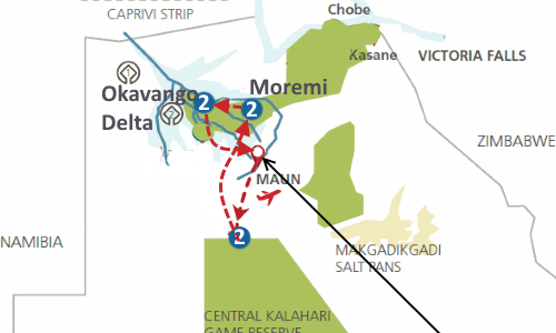 Ker & Downey Botswana (9 dagen)