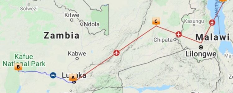 Onbekend Kafue, wildrijk South Luangwa en strand Malawi (12 dagen)