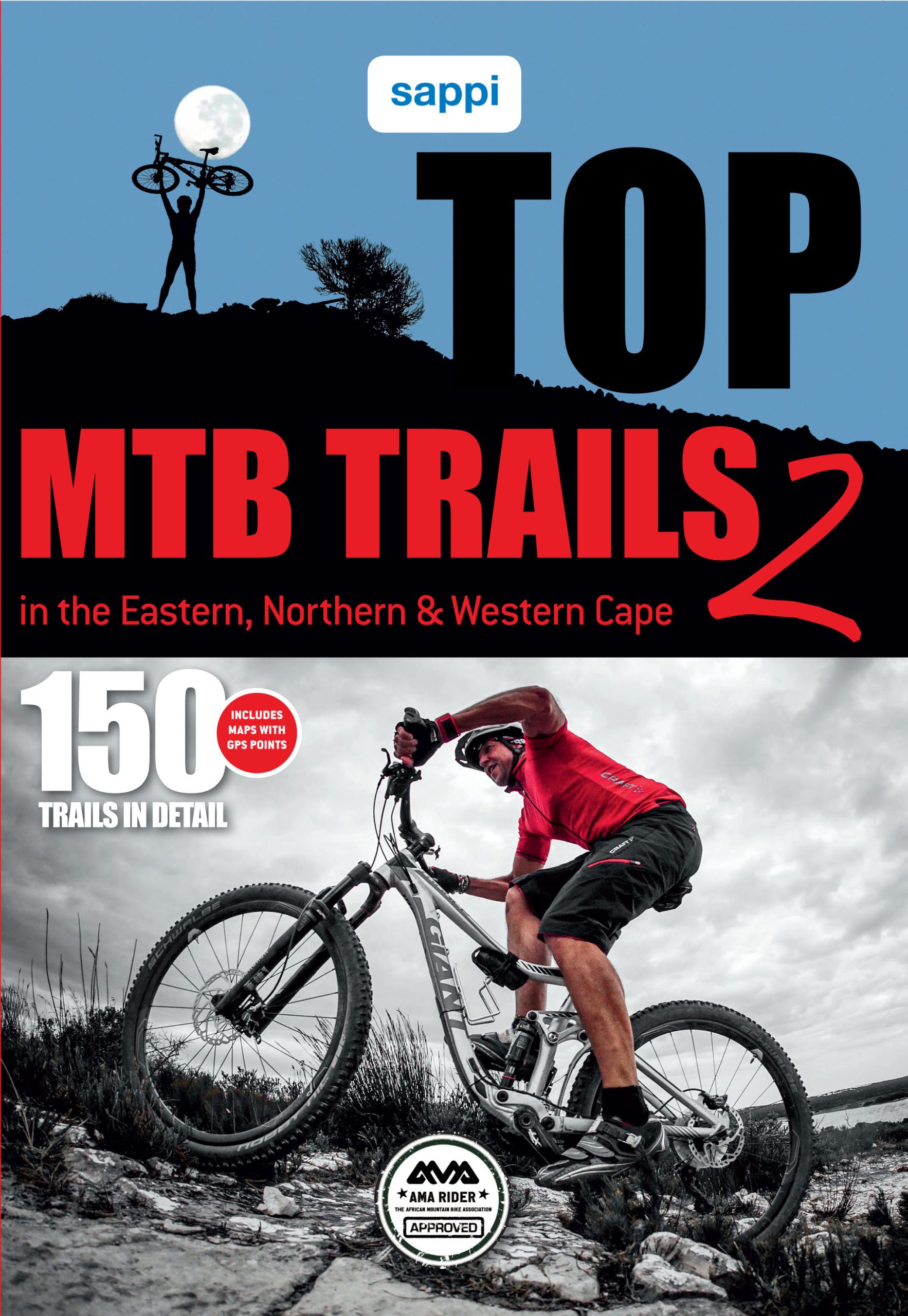 Mountainbikegids Top MTB Trails 2 – Zuid-Afrika | MapStudio