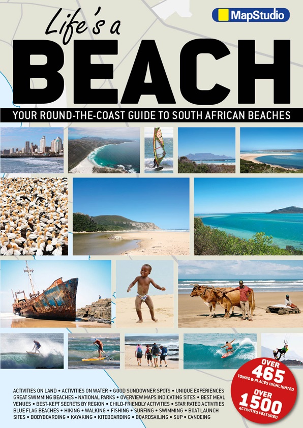 Reisgids Life’s a Beach – Zuid-Afrika | MapStudio