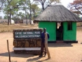 Checkpoint van het Kafue NP